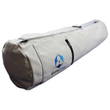 #DoYourYoga Yogatasche Mangala Weiß aus robustem Baumwoll-Canvas mit verstellbarem Gurt für Yogamatten bis 180 x 64 cm