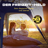 Where Tomorrow - Pop up Pavillon Navy mit 10 Sek. Quick-up-Aufbau, wasserfest, vielseitig einsetzbar für Outdoor-Abenteuer und Events.