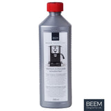 Entkalkerkonzentrat Premium 500ml zur effektiven Reinigung und Entkalkung aller Kaffeemaschinen, Marke BEEM Basic Selection.