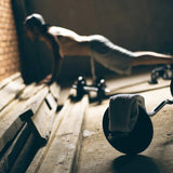 #DoYourFitness Gusseisen Hantelscheiben Gewichtscheiben 5 kg mit 28/29 mm Bohrung in Grau als robustes Kraftsport-Equipment.