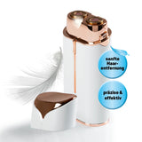 VITALmaxx Mini-Damenrasierer - Elektro-Rasierer für Gesicht, Achseln, Bikinizone mit sanfter und präziser Haarentfernung.