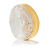 EASYmaxx Dichtungsband 9x6mm selbstklebend 16m, flexibel, zum Abdichten von Türen, Fenstern, energiesparend, schutz vor Zugluft, Staub, Lärm.