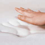 VITALmaxx Ergonomisches Gel-Sitzkissen inkl. Fleecebezug grau mit Memory-Foam-Gel-Kombination für individuellen Sitzkomfort.