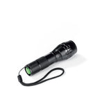 EASYmaxx Security Funktions-Taschenlampe 4,5V in Schwarz, handlich, robust, 350-400 Lumen, Leuchtweite bis 150 Meter.