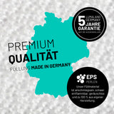 LUMALAND Sitzsack-Hocker Apfelgrün mit hochwertiger EPS-Perlenfüllung, 5 Jahre Garantie, Made in Germany, langlebig und komfortabel.