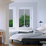 HOBERG Insektenschutzgitter mit Magnetbefestigung – Fenster – 16 Magnete, schützt vor Insekten, einfache Montage, klare Durchsicht, ohne Bohren.