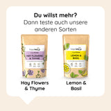VapoWesp Pulver Orange & Rosemary 100g aromatisiert glimmendes Kaffeepulver mit Rosmarin und Orangenschalen für angenehmen Duftrauch.