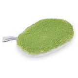 waschies Baby- & Kinder-Waschpads 12er-Set grün/weiß, weiche, saugfähige Mikrofasern, wiederverwendbar, ideal für sanfte Babypflege mit Wasser