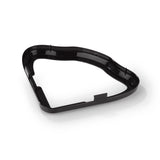 MAXXMEE Dampfbesen Ersatzteil - schwarzer Kunststoffrahmen für Handdampfreiniger, passend zum Produkt weiß/rot.