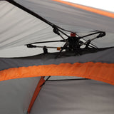 Where Tomorrow - Pop up Wurfzelt für 3 Personen in Grau mit ultraschnellem 10 Sek. Quick-up-Aufbau und wetterfestem Material.