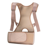 VITALmaxx Rückenkorrektor L/XL in creme mit verstellbaren Trägern für optimale Haltung und Komfort aus flexiblem Material.