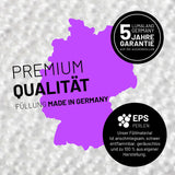 LUMALAND Luxury XL Sitzsack stylischer Beanbag mit 120L Füllung, Premium Qualität, Made in Germany, orange Farbe, langlebig und komfortabel.