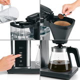 DIRECT-BREW Filterkaffeemaschine - Glas mit digitalem Touch-Display, Aroma-Plus-Funktion und 1,25 l Glaskanne für bis zu 10 Tassen.