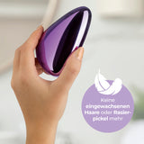 VITALmaxx Haarentferner Nano-Glas schmerzfreie, klingenlose Haarentfernung ohne Strom, handlich und ideal für unterwegs.