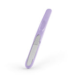 MIWIAM Nagelfeile für Finger- und Fußnägel - flieder mit rostfreiem, flexiblem Design für präzises und schonendes Nagelfeilen.