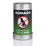 GOMAGO Mardervergrämung Haus - 2er-Set, Marderschutzdose mit Duftstoff zur Vorbeugung von Marderschäden im Haus.