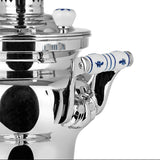 BEEM SAMOWAR Odessa- 3 - 1800 W - Edelstahl mit verziertem Griff, hochwertiges Design für professionelle Teezubereitung.