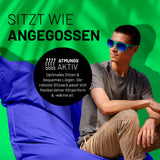 LUMALAND Sitzsack Classic XXL (380 L) Royalblau mit atmungsaktivem Material für flexibles Sitzen und Liegen, drinnen & draußen.