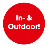 EASYmaxx LED-Dekosäule mit Pflanzschale Rost-Optik "Bauernrose" - 59 cm, LED-Beleuchtung, batteriebetrieben, für Innen- und Außenbereich.