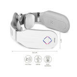 nah-vital® Nackenmassagegerät mit EMS-Pads, Wärme bis 43 °C und magnetischer Fernbedienung für effektive Nackenentspannung.