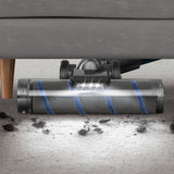 MAXXMEE Akku-Zyklon-Staubsauger LED Power Control Pro anthrazit/petrol reinigt effektiv auch schwer erreichbare Stellen unter Möbeln.