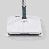 MAXXMEE Akku-Vibrationsmopp mit Sprühfunktion - Kabellos, grau, mit Mikrofasertuch für schonende Bodenreinigung ohne Eimer.