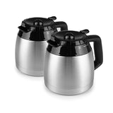 FRESH-AROMA-PERFECT III Filterkaffeemaschine mit Mahlwerk und 2x 1,25 l Thermo-Isolierkannen, Warmhaltefunktion und Timer.