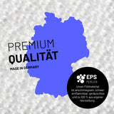 LUMALAND Sitzsack Pouf (50 L) mit hochwertigen, in Deutschland hergestellten EPS-Perlenfüllung, langlebig und geräuschlos.