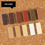 MAXXMEE Reparatur-Set Laminat & Parkett - 11 Wachsfarben zur Ausbesserung von Kork- und Holzoberflächen in verschiedenen Farbtönen.