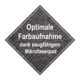 EASYmaxx Streichset Paint Maxx Pro 5-tlg. mit saugfähigem Mikrofasepad für optimale Farbaufnahme und gleichmäßiges Auftragen.