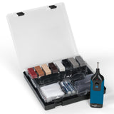 MAXXMEE Reparatur-Set Fliesen - 8 Wachsfarben mit kabellosem Gerät und Zubehör zur Reparatur keramischer Oberflächen.