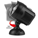EASYmaxx LED-Strahler In- & Outdoor mit 360°-drehbarem Spot, Bewegungsmelder und wasserdichtem IP65 Gehäuse.