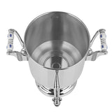 KATHARINA Samowar - 15 l elektrischer Edelstahl-Samowar mit Ablasshahn, ideal für große Gruppen und schnelles Aufheizen.