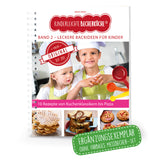 Kinderleichte Becherküche Buch - Band 2 mit 10 kindgerechten Backrezepten und Schritt-für-Schritt-Anleitungen für Kinder ab 3 Jahren.