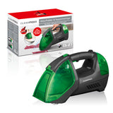 CLEANmaxx Polster- & Teppichreiniger kabellos 3in1 anthrazit/grün mit Sprühfunktion und 500 ml Frischwassertank für einfache Fleckenentfernung.