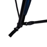 Where Tomorrow - Pop up Pavillon - Faltpavillon Blau mit stabilem Gestänge und Schnellverschluss für 10 Sek. Quick-up-Aufbau.