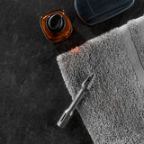 Silkslide Pro Nasenhaartrimmer - Nasierer - 2er-Set aus Solingen, präzise, wiederverwendbar, ohne Batterien, hygienisch abwaschbar.