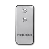 Fernbedienung für EASYmaxx LED-Dekosäule mit Flammeneffekt - Rost-Optik - 69 cm für einfache Steuerung von An- und Ausschalten.