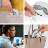 nah-vital Kompakt-Nackenmassagegerät, tragbar, leicht, mit EMS-Massage und 5 Modi, ideal für Nackenentspannung unterwegs.