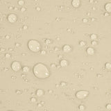 Hoberg flexibler Sonnenschirm - Beige mit wasserabweisendem, robustem Stoff und hohem UV-Schutz ideal für Balkon und Terrasse.