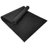 DoYourYoga Yogamatte Kirana 183x61x0,4 cm schwarz, weich, rutschfest, hautfreundlich, pflegeleicht, für Yoga, Pilates und Fitness.