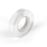 EASYmaxx Spurenloses Klebeband 5 m, doppelseitig, wasserfest, wiederverwendbar, extra stark, 3 cm breit, zuschneidbar, abwaschbar.