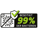 MAXXMEE Dampfbesen - Bis zu 20 Minuten Dauerdampf, beseitigt 99% der Bakterien für saubere Hartböden und Teppiche.