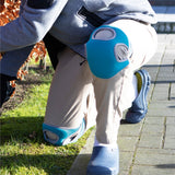 GARVIDA Knieschoner Memory Schaum mit Klettverschluss - 2er-Set, gepolstert und bequem für Garten- und Heimarbeiten.