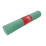 DoYourYoga Yogamatte Kirana Mint 183x61x0,4 cm, weich, rutschfest, pflegeleicht, ideal für Yoga, Pilates und Fitness.