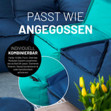 LUMALAND Sitzsack-Sofa Sessel - Kombinierbar mit dem Modularen System - 400 L - Türkis, modular und flexibel kombinierbar für drinnen und draußen.
