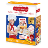 Kinderleichte Becherküche Set inkl. Messbecher-Set - Band 4 mit 10 kindgerechten Rezepten und farbigen Messbechern für Kinder ab 3 Jahren.