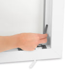 HOBERG Insekten- & Pollenschutzgitter mit Magnetbefestigung für Fenster, einfache Montage ohne Bohren, schützt effektiv vor Insekten und Pollen.