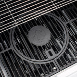 LANDMANN Modulus Grillrostsystem Rexon 3.0/3.1/4.1 emaillierter Gusseisenrost mit modularer Basis und Grillheber-Zubehör.
