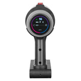 MAXXMEE Akku-Zyklon-Staubsauger PLUS mit Saugkraftregulierung und digitalem Display für intelligente Reinigung in drei Stufen.